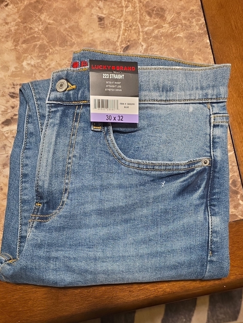 Lucky Brand Light Blue 223 Straight Jeans